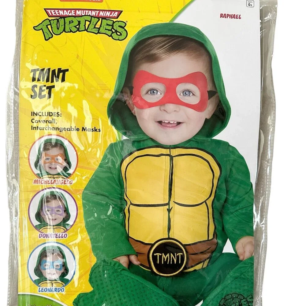 Teenager Mutant Ninja Turtles Halloween Costume for Babies Size 12-18 Months